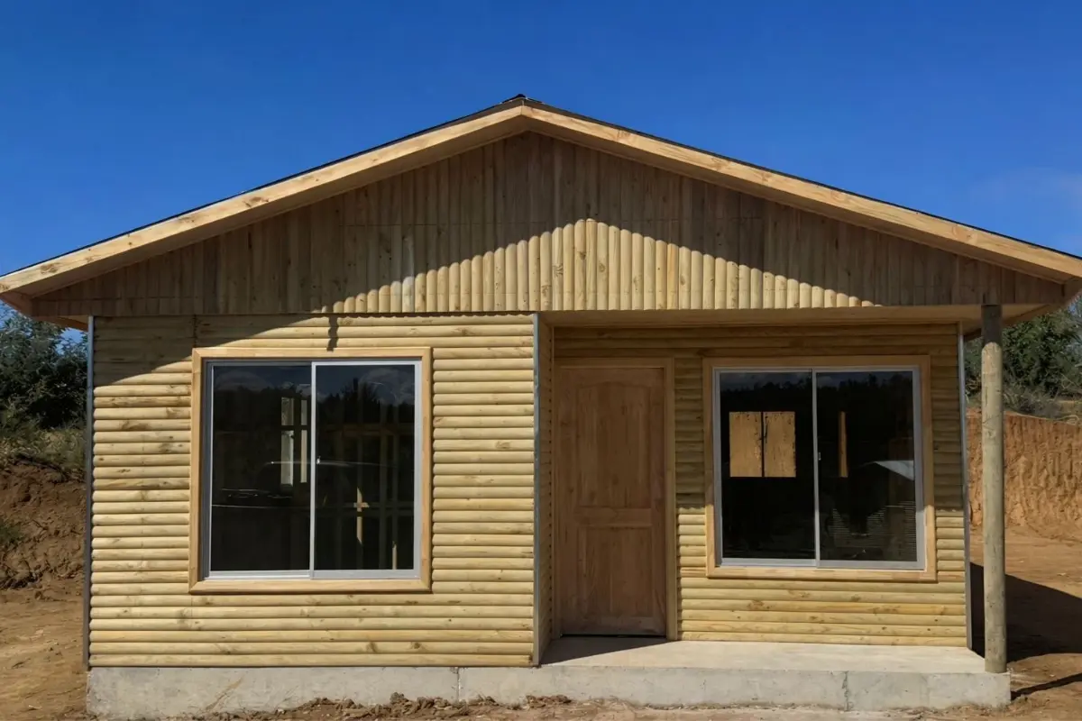 Casa Prefabricada 20 m² con Techo 2 Aguas